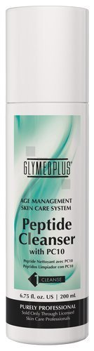 GlyMed Plus Age Management Peptide Cleanser with PC10 - Anti-Aging Facial Cleanser for Wrinkles & Fine Lines - Daily Skincare Routine for Mature & Sensitive Skin