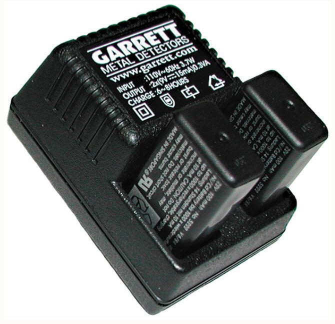 Garrett 220V Rechargeable Battery Kit for Superwand & THD Metal Detectors - Long Lasting Power Supply for Treasure Hunting & Outdoor Exploration
