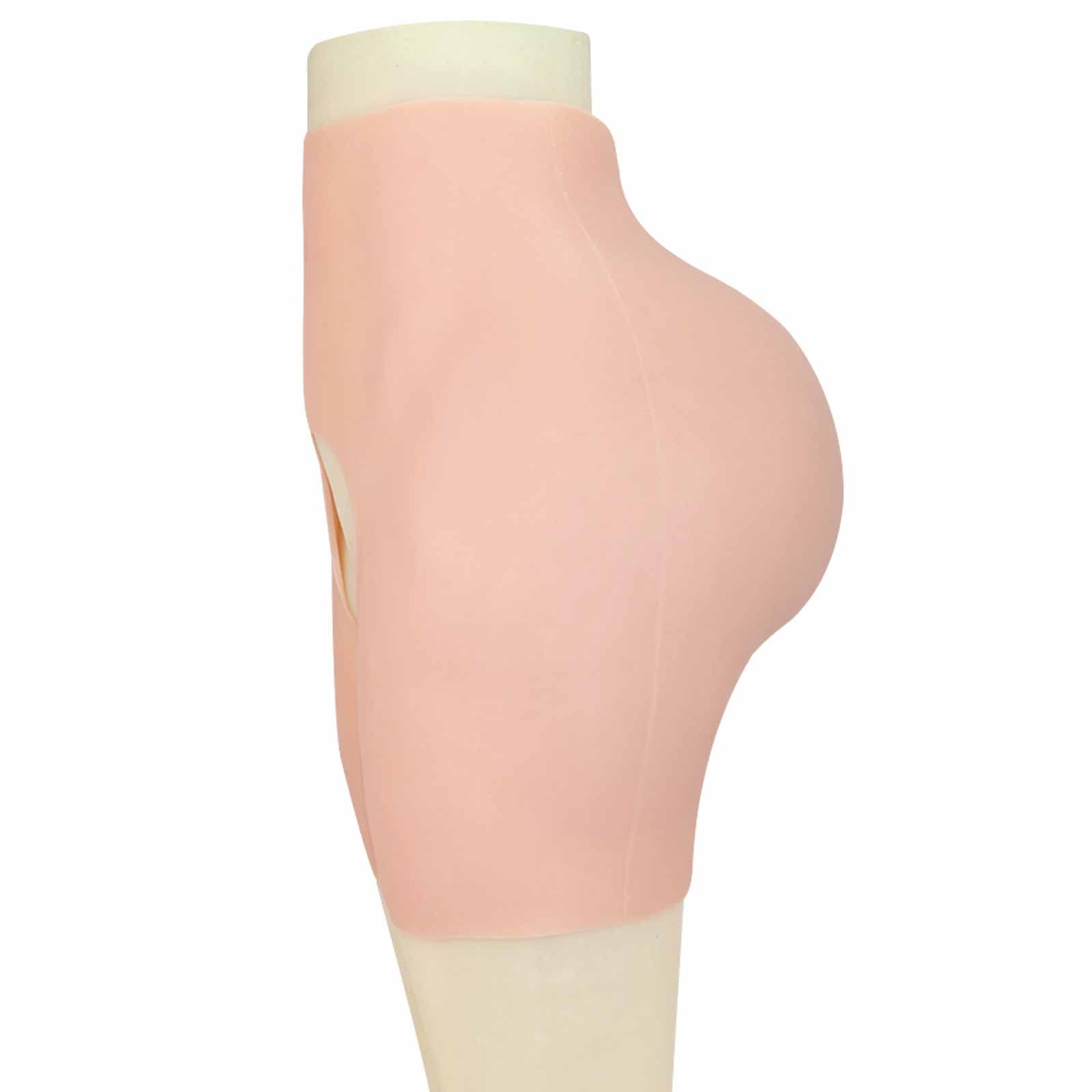 Realistic Silicone Padded Butt Enhancer Shorts - Push Up & Shaping Underwear for Cosplay, Crossdressing, and Body Shaping - Comfortable Control Wear for Daily Use or Special Occasions