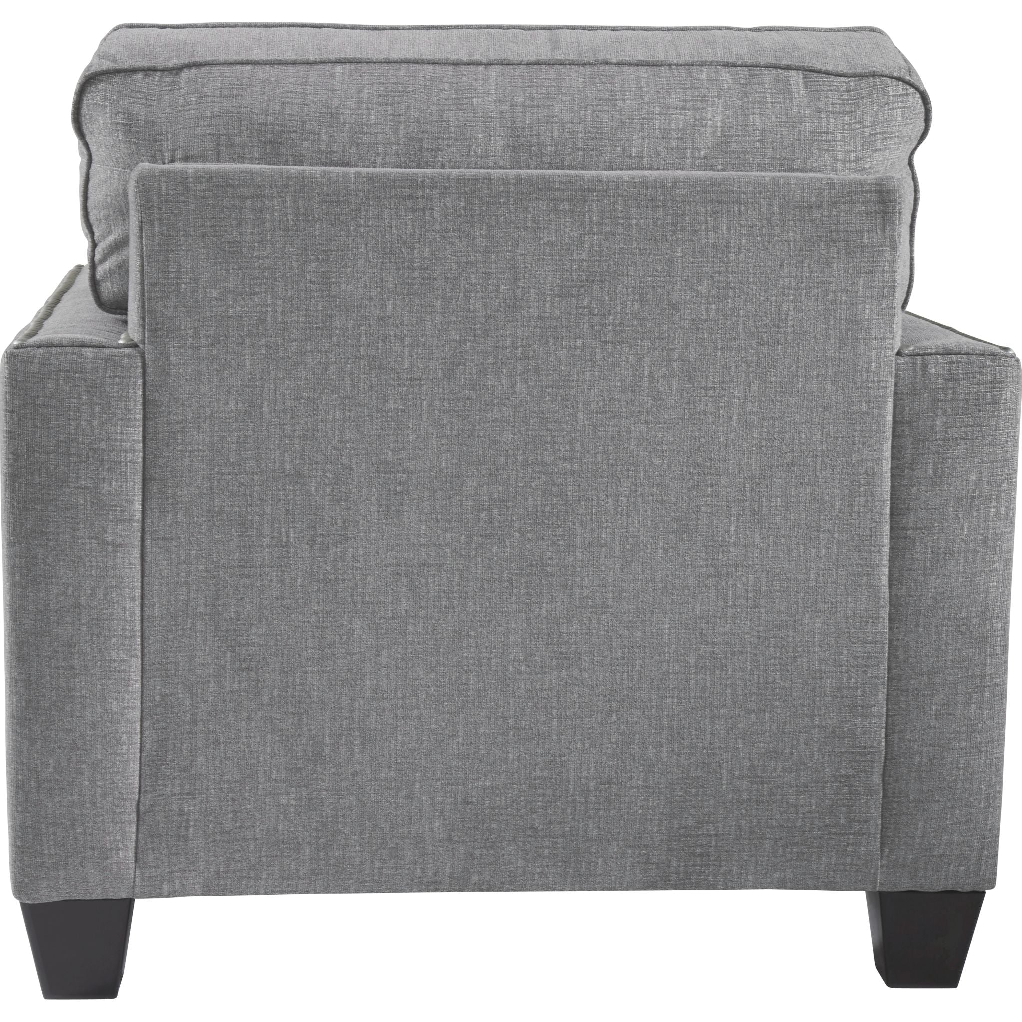 Barrali Chair - Modern Fog Gray Accent Chair for Living Room, Bedroom & Office - Comfortable Upholstered Lounge Chair with Sturdy Metal Legs - Perfect for Reading, Relaxing & Decorating Your Home