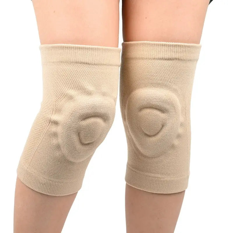 Breathable Thin Silicone Knee Pads for Summer - Lightweight Protective Gear for Running, Cycling, Yoga & Outdoor Sports