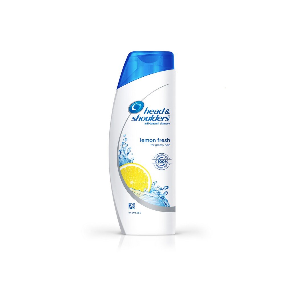 Head & Shoulders Lemon Fresh Shampoo 80ml - Refreshing Dandruff Control Shampoo for Men & Women - Perfect for Daily Hair Care & Scalp Refreshment