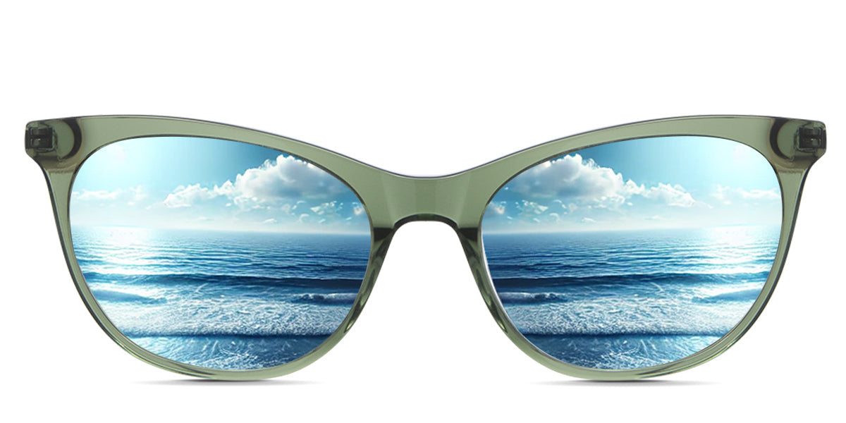 Gaia Women's Prescription Polarized Sunglasses - UV Protection, Anti-Glare for Driving, Outdoor & Fashion Use
