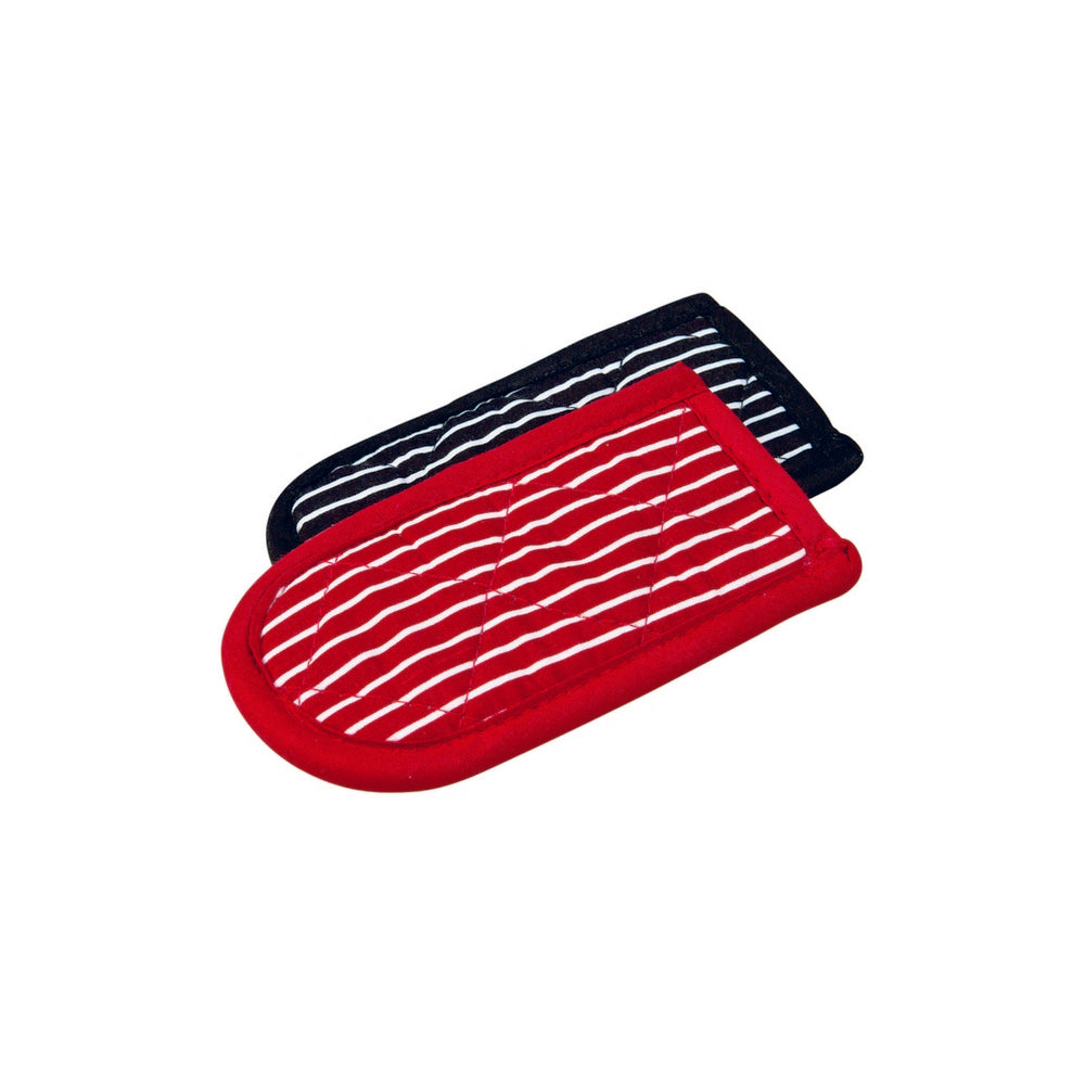 Heat Resistant Oven Mitts - 2 Pack Fabric Hot Handle Holders for Kitchen, Baking, Grilling & Cooking - Perfect for Pots, Pans & Baking Trays