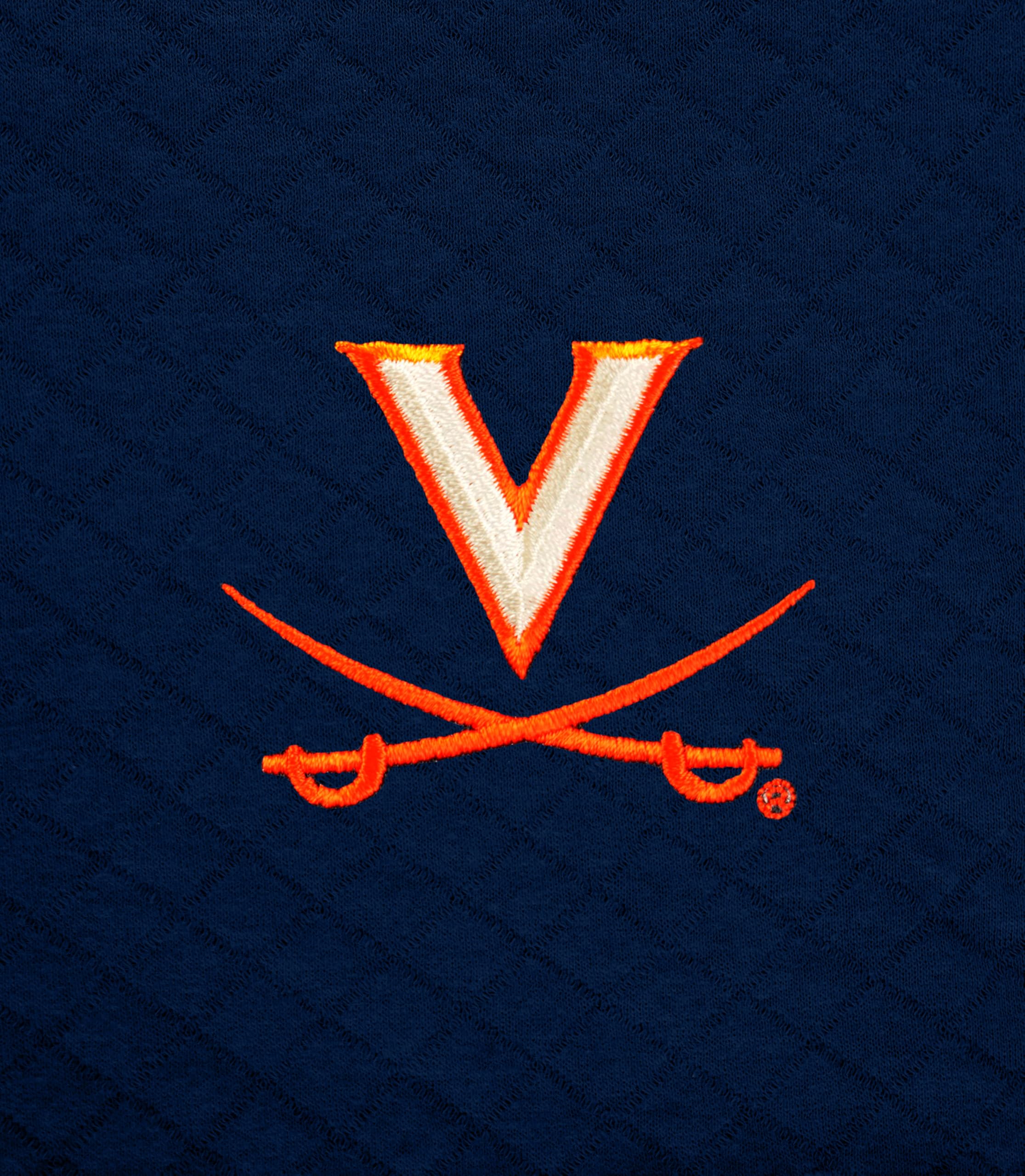 Virginia Cavaliers Men's X-Large Full Zip Quilted Vest - Lightweight Puffer Jacket for College Game Day, Tailgating & Outdoor Activities