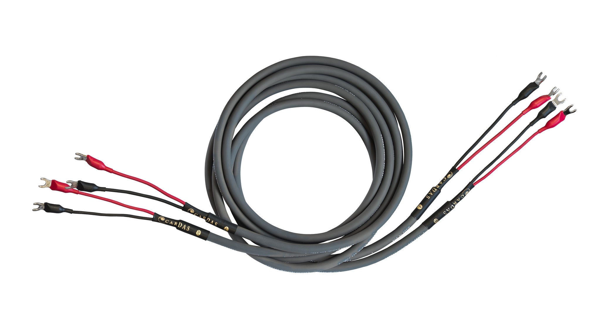 Premium Cardas Iridium Speaker Cable Pair - High-End Audio Cables for Home Theater & Hi-Fi Systems - Perfect for Audiophiles & Music Enthusiasts