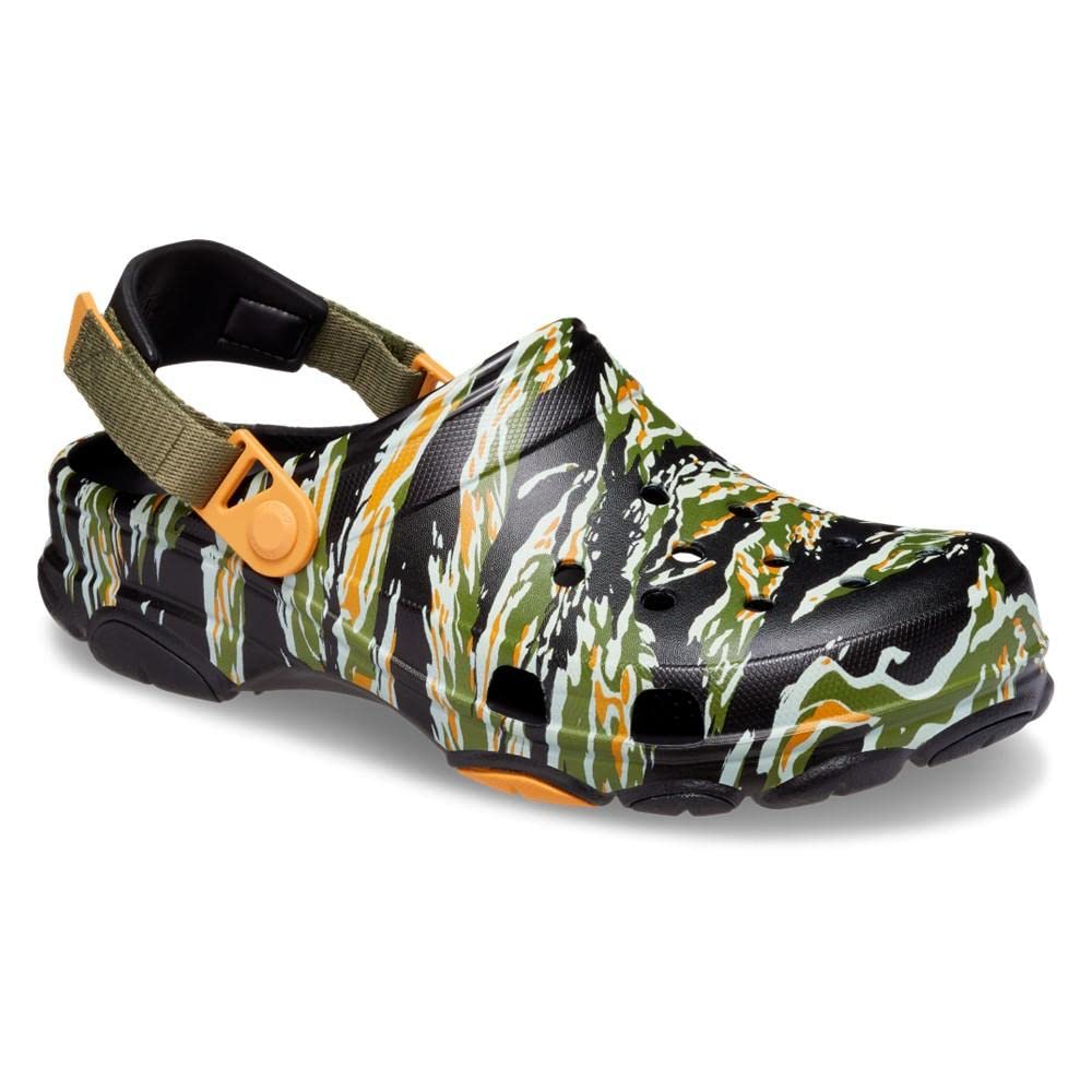 Crocs Unisex-Adult All-Terrain Camo Clog - Comfortable Waterproof Outdoor Shoes for Hiking, Beach & Casual Wear