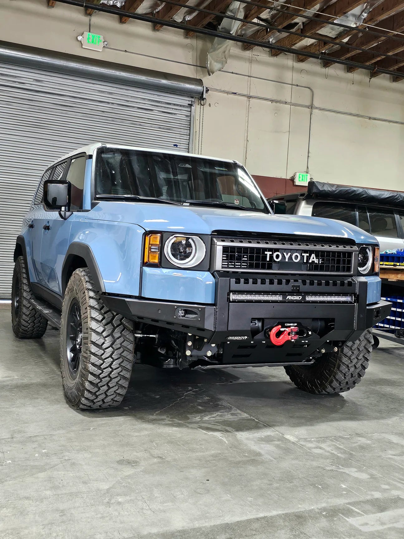 Dissent Off Road Modular Front Winch Bumper for 2024+ Toyota Land Cruiser 250 | Heavy Duty Off-Road Bumper | Perfect for Rock Crawling & Overlanding Adventures