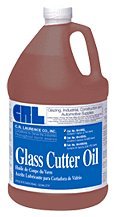 CRL Professional Glass Cutter Oil - 1 Gallon for Glass Cutting, Stained Glass & Mosaic Projects | High-Performance Lubricant for Smooth, Clean Cuts
