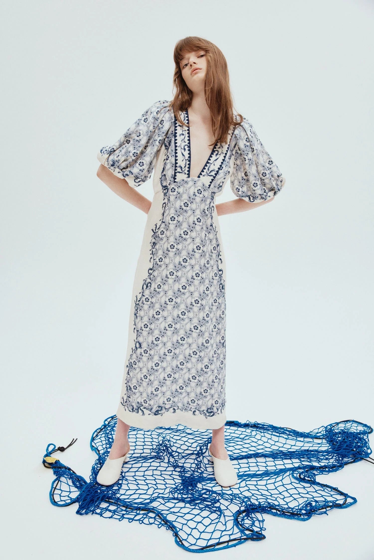 AIRLIE MIDI DRESS - Women's Flowy Summer Dress with Pockets, Casual Boho Style for Beach, Vacation & Everyday Wear