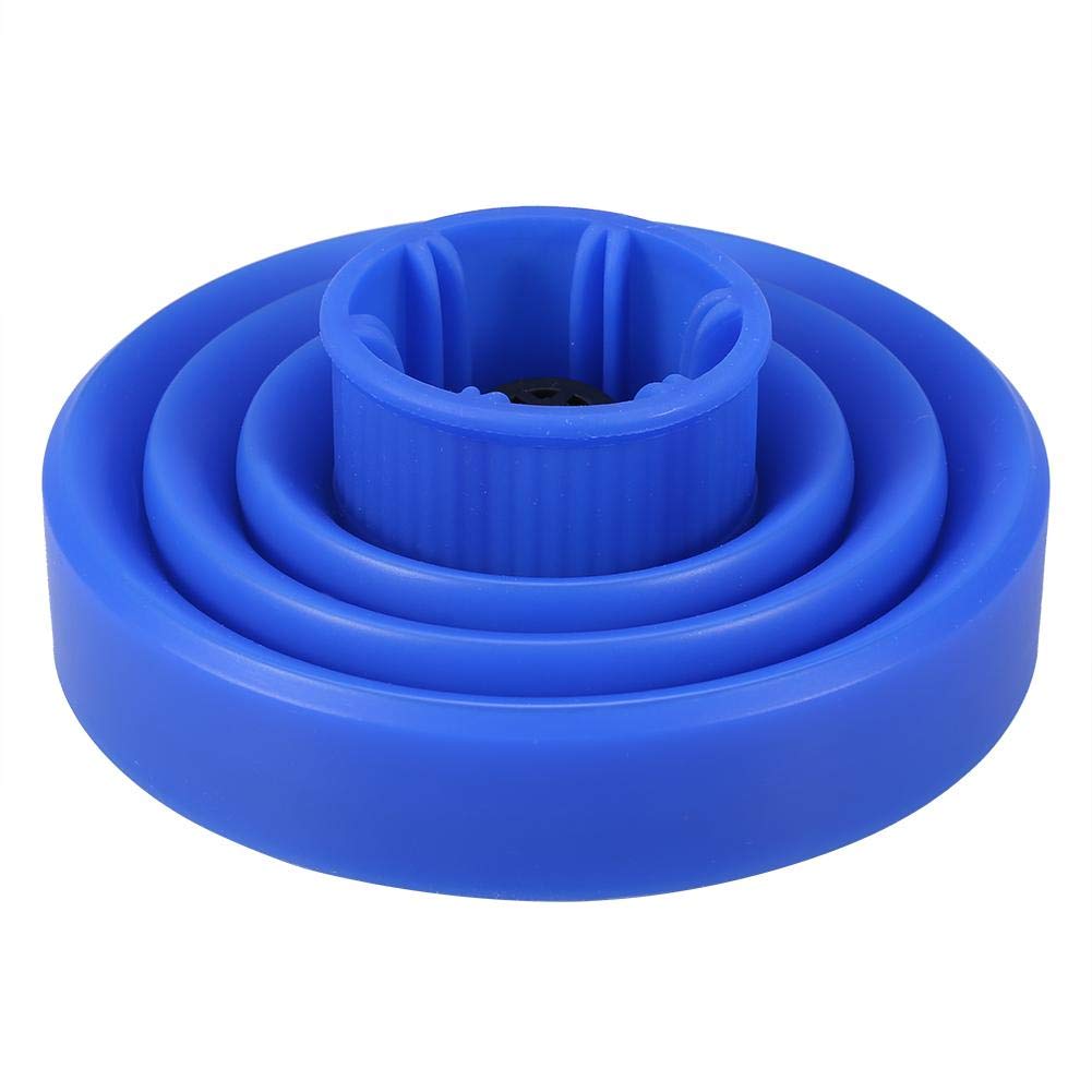 Professional Foldable Hair Dryer Diffuser for Curly Hair - Styling Hairdressing Tool with Blue Cover | Perfect for Home Salon, Travel & Daily Curly Hair Care