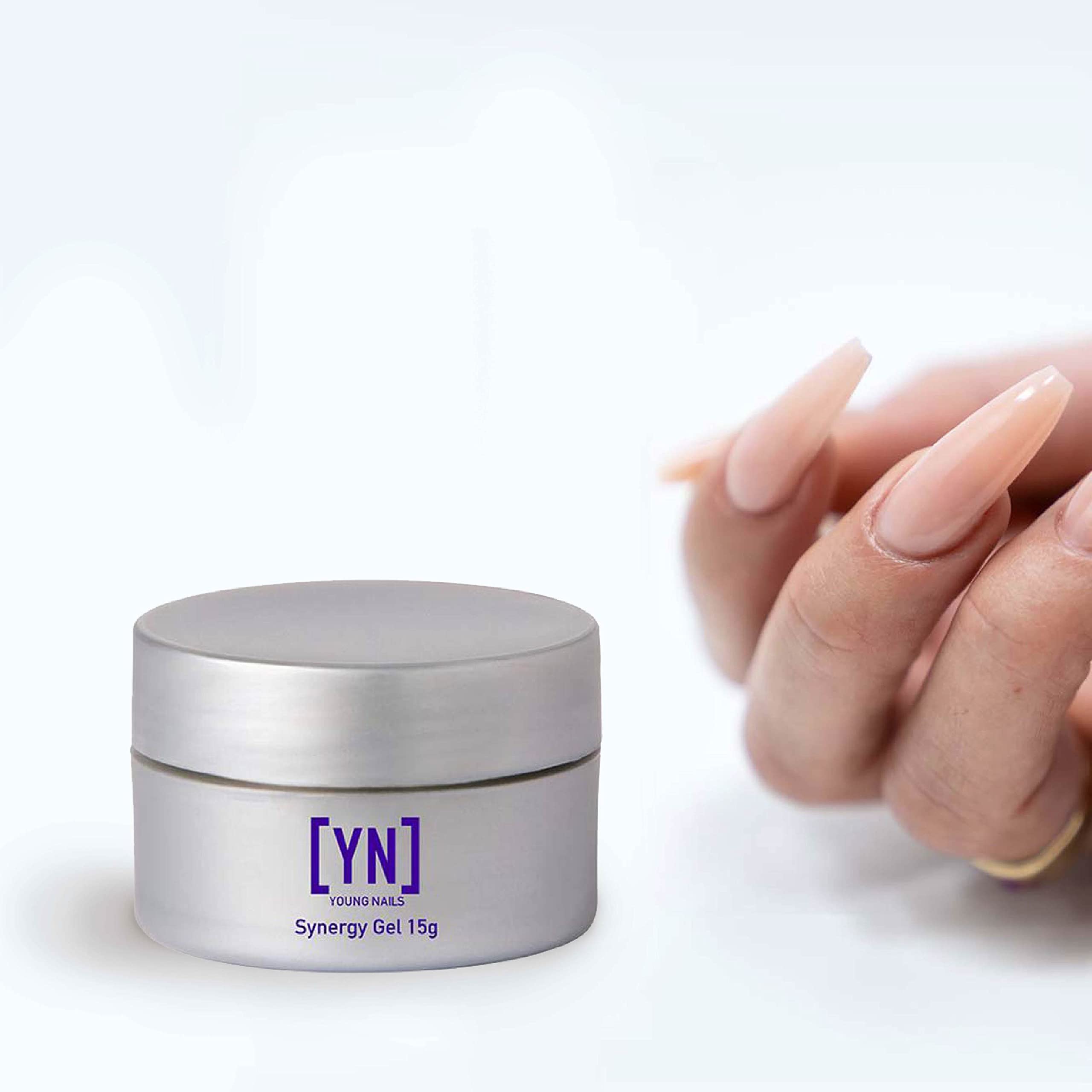 YOUNG NAILS White Sculptor Gel - Professional Nail Extension Builder Gel for Acrylic & Gel Nails - 15g - Perfect for Salon & DIY Manicures at Home