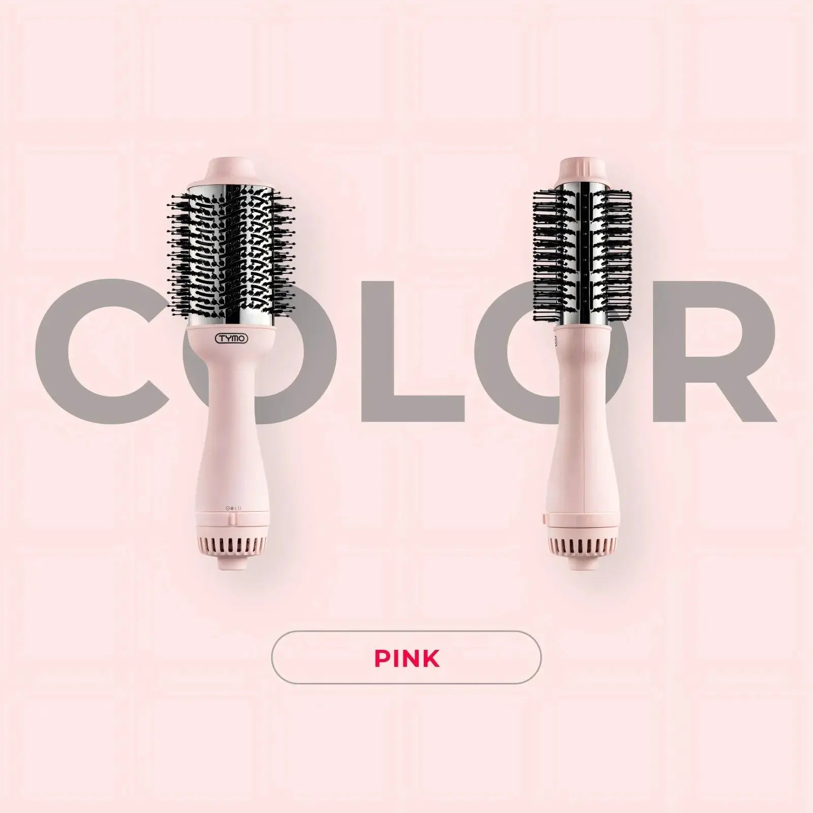 TYMO Volumizer Hair Styler - Pink (US & Canada Only) | Perfect for Adding Volume & Waves to Fine or Thin Hair at Home or Salon