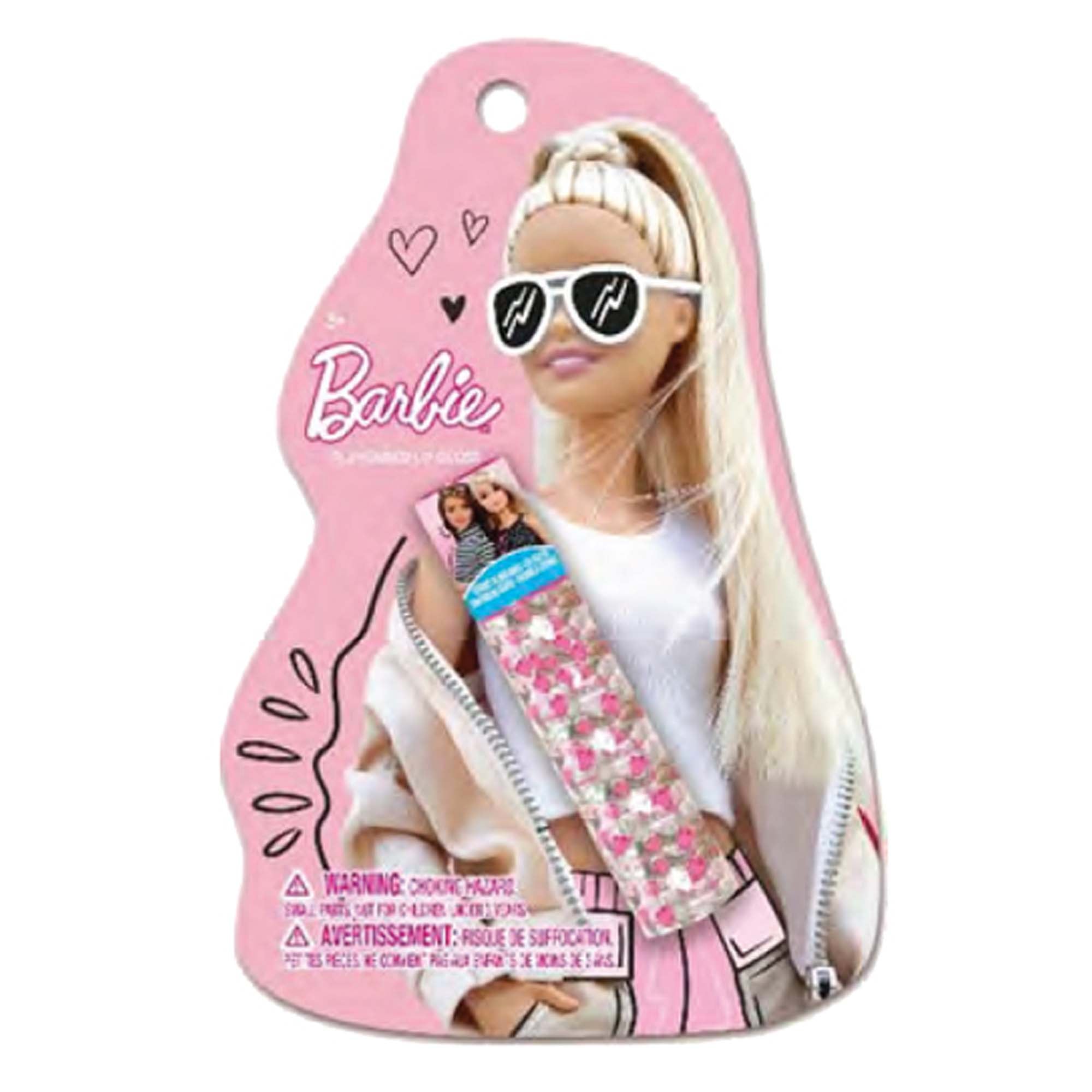 Barbie Lip Gloss - Shiny & Moisturizing Lip Gloss for Kids & Teens - Perfect for Playtime, Dress-Up & Birthday Gifts (1 Count)