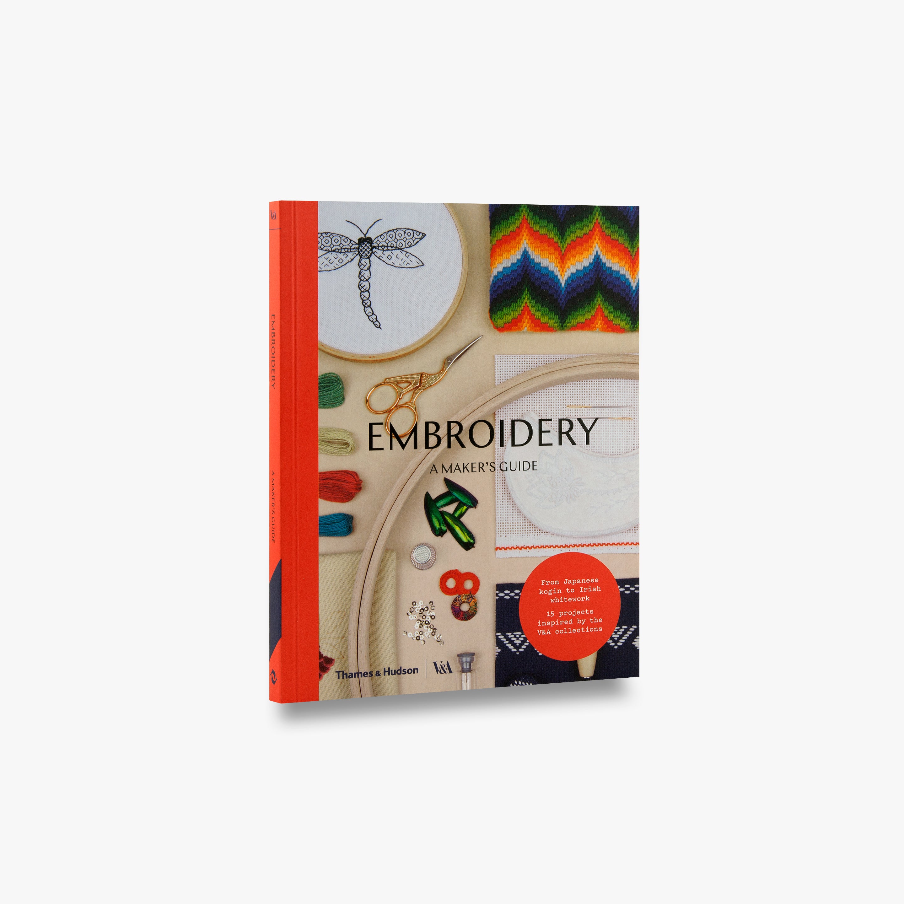 Victoria and Albert Museum Embroidery Guide - DIY Handmade Stitching Kit for Beginners & Experts - Perfect for Home Decor, Gifts, and Craft Projects