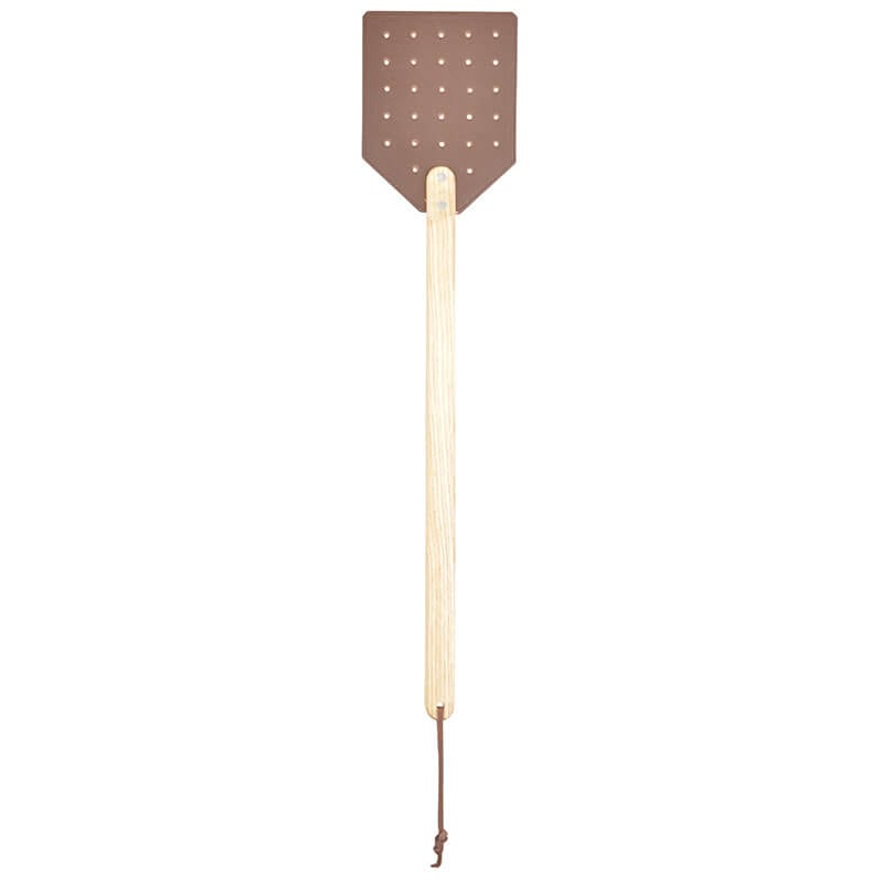 Premium Artificial Leather Fly Swatter - Durable & Effective Bug Zapper for Home, Kitchen, Outdoor Use - Eco-Friendly Pest Control Tool for Flies, Mosquitoes & Insects