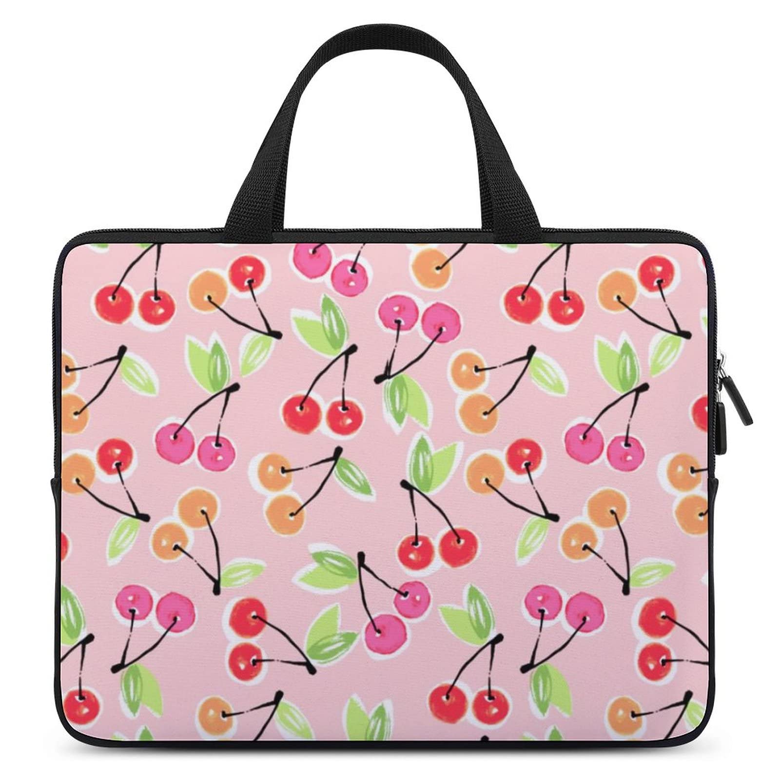 Sweet Cherry Waterproof Laptop Bag - Slim Business Casual Briefcase for Work, Travel, and Daily Commute
