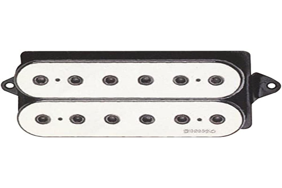 Dimarzio DP159FW White Electric Guitar Pickup - High Output Humbucker for Rock, Metal & Heavy Music Performance