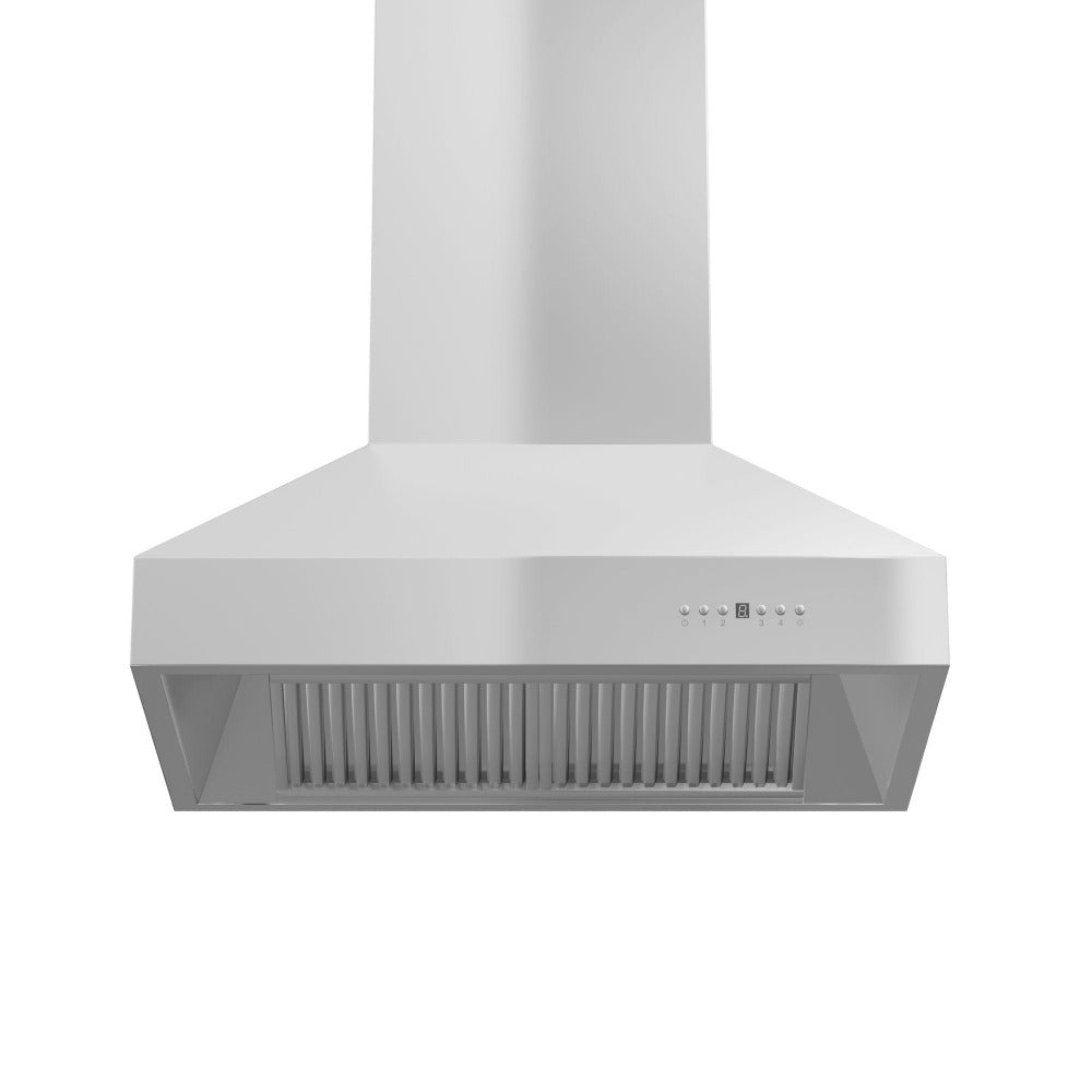 ZLINE 697i 304 Stainless Steel Outdoor Approved Island Mount Range Hood - Powerful Ventilation for Outdoor Kitchens & BBQ Areas