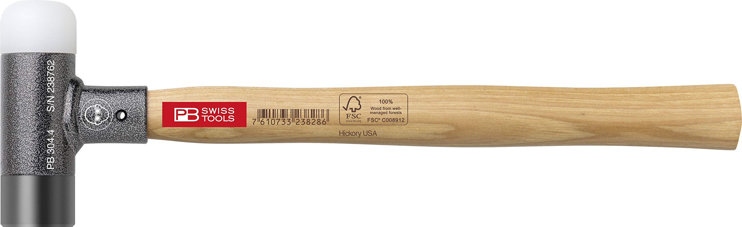 PB Swiss Tools Heavy Duty Dead Blow Mallet - 6 Inch Non-Marring Hammer for Automotive, Woodworking & Metalworking | Perfect for Mechanics, Carpenters & DIY Projects