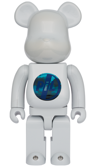 MEDICOM TOY BE@RBRICK PiL CHROME Ver. 1000% Collectible Bearbrick Figure - Limited Edition Chrome Plated Art Toy for Display & Home Decor