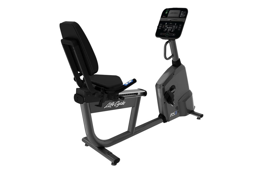 Life Fitness RS1 Recumbent Exercise Bike for Home Gym - Low Impact Cardio Workout Machine for Seniors & Rehabilitation | Perfect for Small Spaces & Physical Therapy
