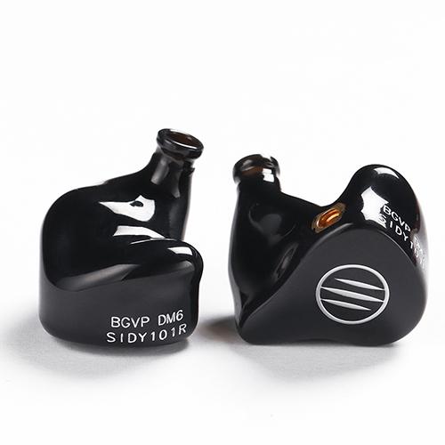 BGVP DM6 5BA HiFi In-Ear Monitor Earbuds with MMCX Connector - Audiophile Grade Sound for Music Lovers & Studio Monitoring