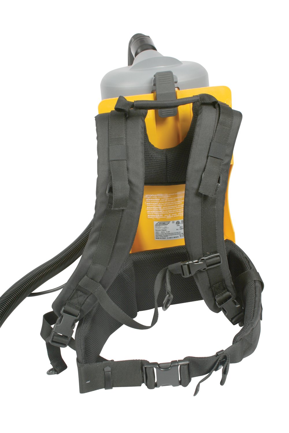 Ghibli T1 Backpack Vacuum Cleaner with 32mm Hose & Accessory Tools - Lightweight Corded Vacuum for Professional Cleaning - Perfect for Home, Office, and Commercial Use