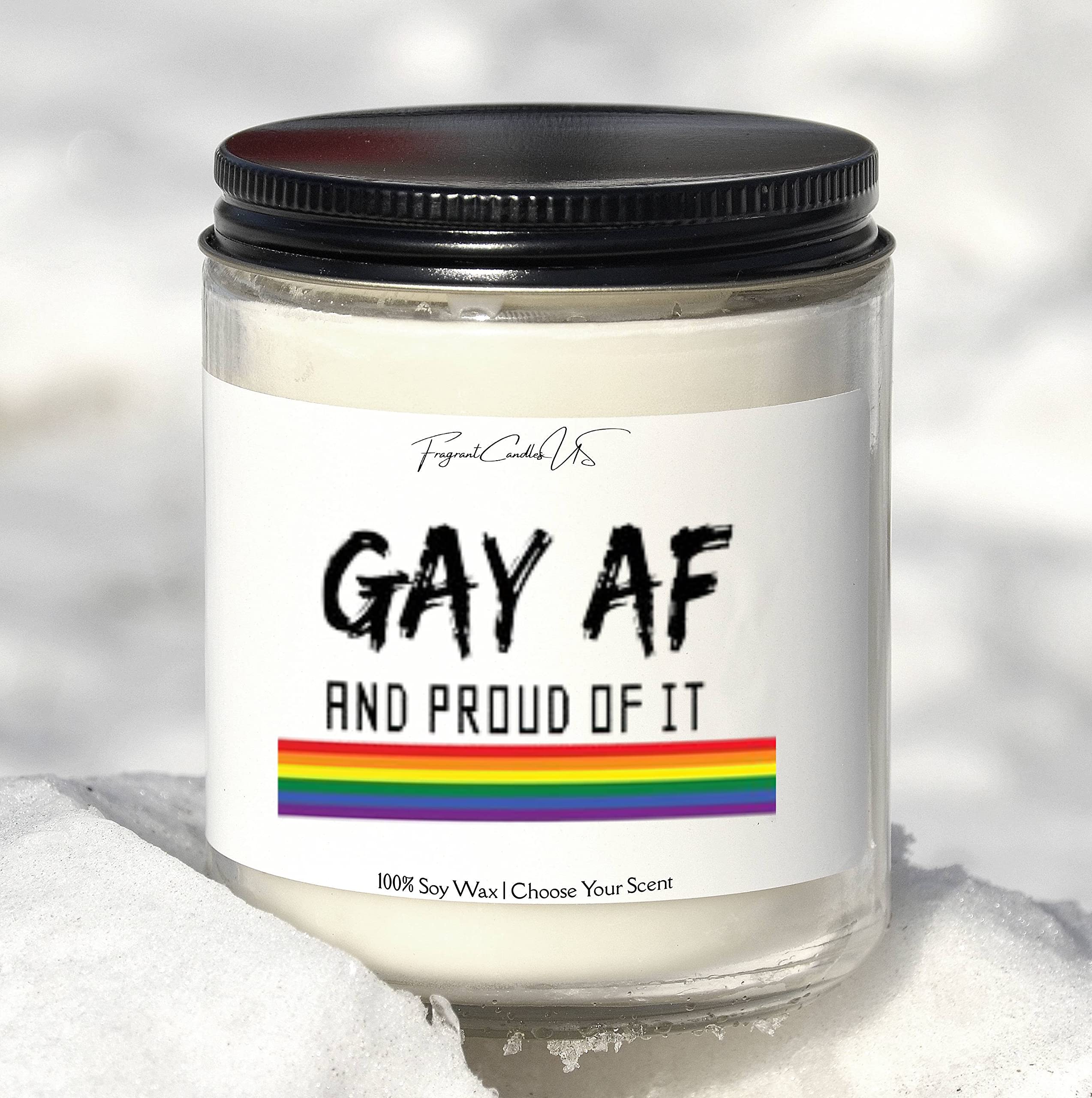Gay Pride Gifts for Couples & Adults - LGBT Rainbow Flag, Gay AF & Gaysian Pride - Perfect for Pride Month, Weddings & LGBTQ+ Celebrations