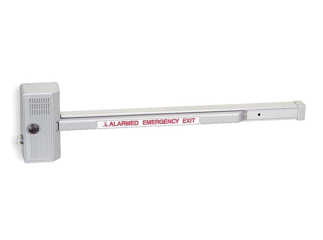 Emergency Panic Bar Alarm Lock 700-28 by Alarm Lock - UL Listed for Commercial & School Safety, Exit Security Door Hardware for Emergency Evacuation Scenarios