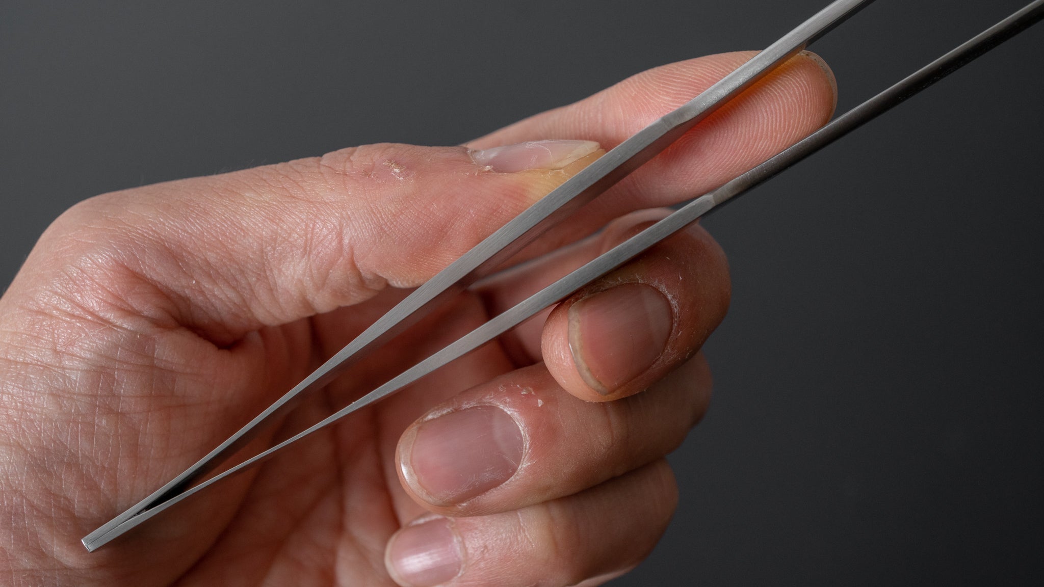 ANEX 250mm Long Nose Tweezers - Precision Stainless Steel Tweezers for Electronics, Jewelry Making, Crafts & DIY Projects (Model #153) - Perfect for Watch Repair, Eyebrow Plucking & First Aid Kits