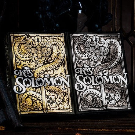 The Keys of Solomon Tarot Deck - Premium Occult & Divination Cards for Mystical Readings, Magic Rituals, and Collectors | Perfect for Tarot Enthusiasts, Wiccan Practitioners, and Spiritual Seekers