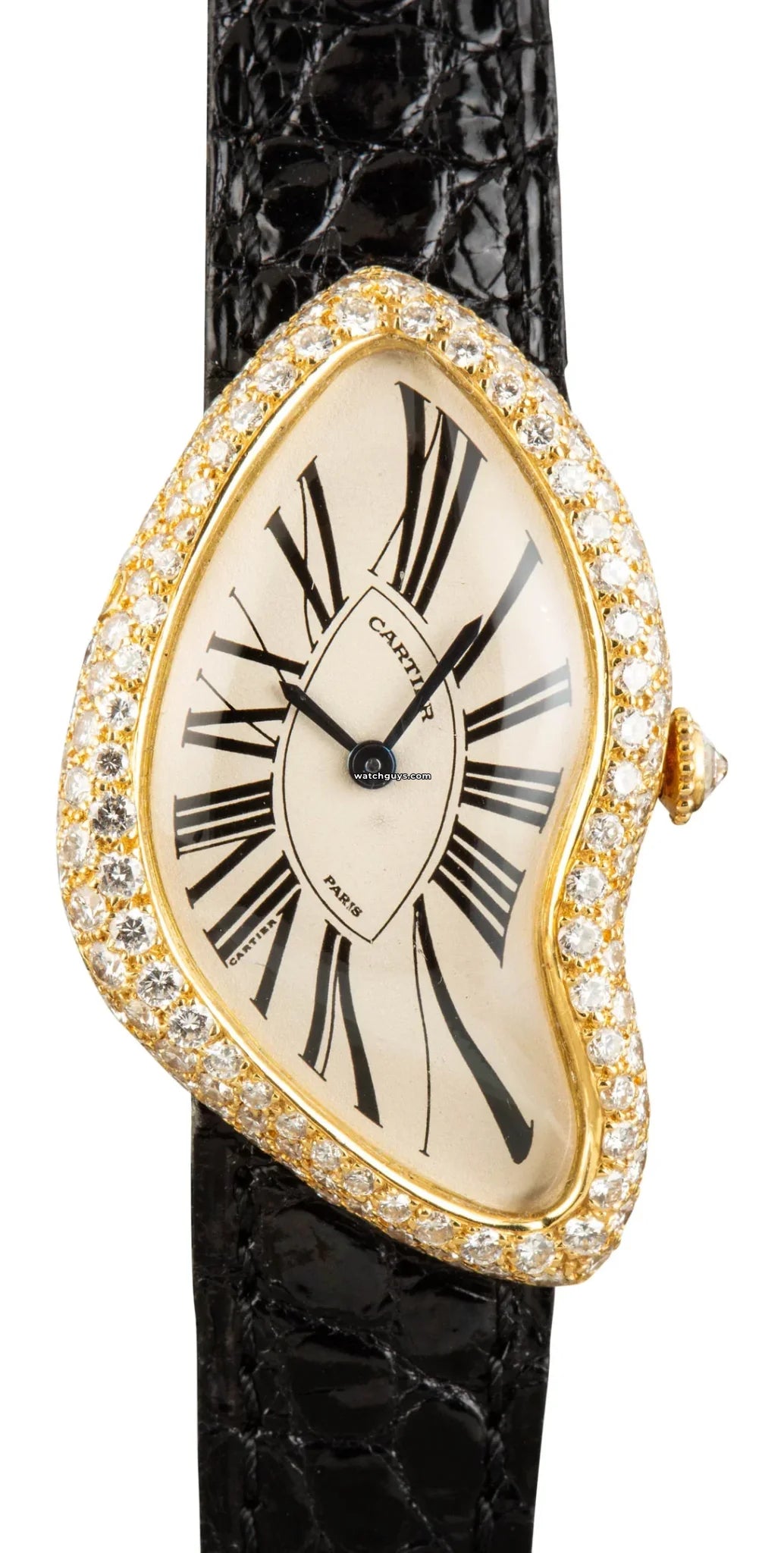 Cartier Crash 18K Yellow Gold Luxury Watch - Elegant Unisex Timepiece for Men & Women | Perfect for Formal Events, Business Meetings & Special Occasions
