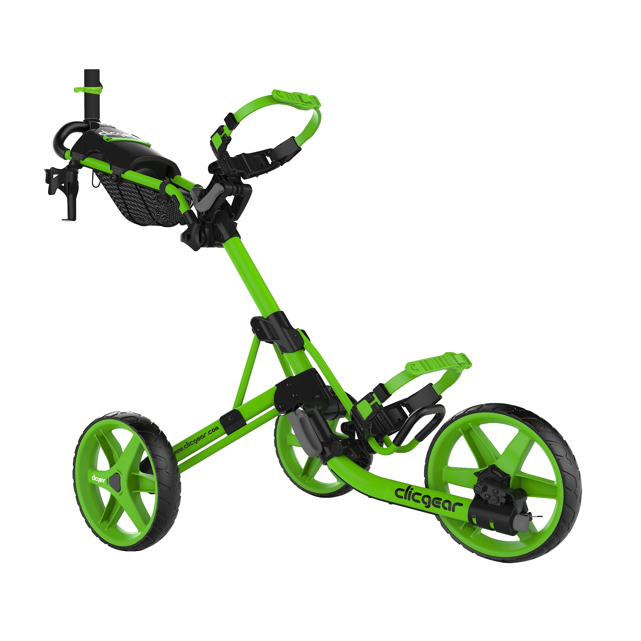 Clicgear Model 4.0 3-Wheel Golf Push Cart - Lightweight Foldable Walking Golf Trolley for Men & Women | Perfect for Golf Courses, Driving Range & Outdoor Practice