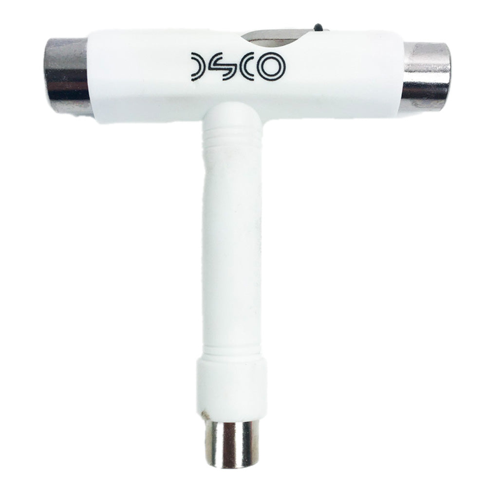 Dsco Quad Skate Tool - All-in-One Roller Skate & Skateboard Multi-Tool for Adjusting Trucks, Bearings & Wheels - Perfect for Roller Derby, Outdoor Skating & Skate Park Maintenance