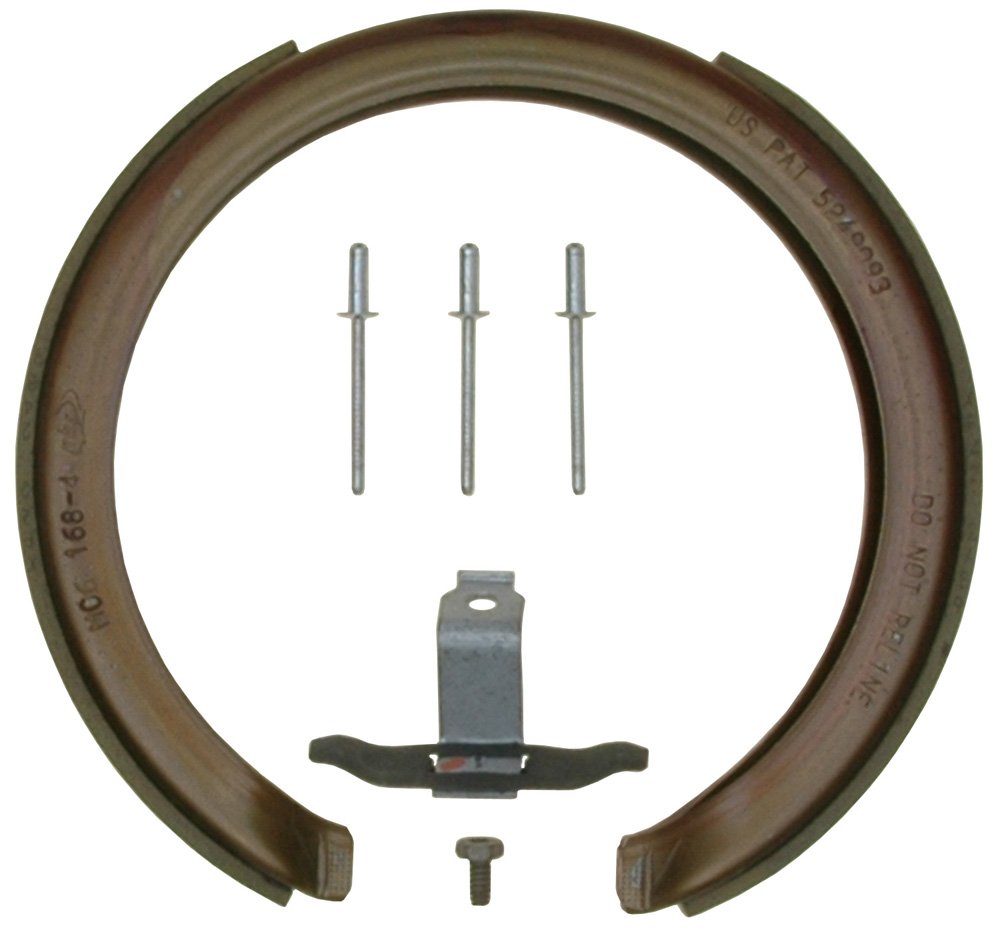 Raybestos 883PG Professional Grade Drum-in-Hat Parking Brake Shoe Set - High Performance Brake Shoes for Cars, Trucks & SUVs - Perfect for Parking Brake System Maintenance & Repair