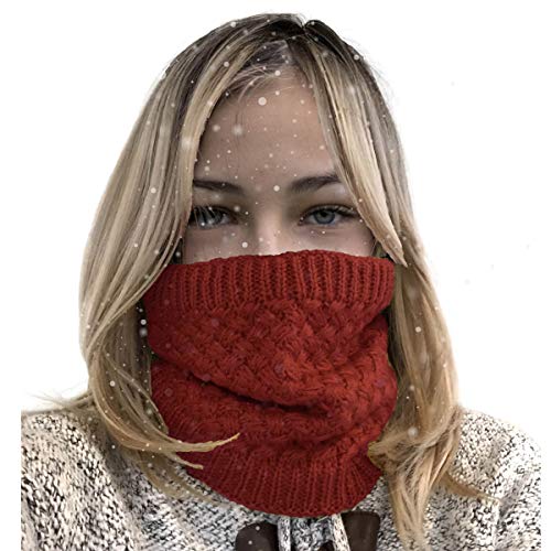 Knit Dark Red Solid