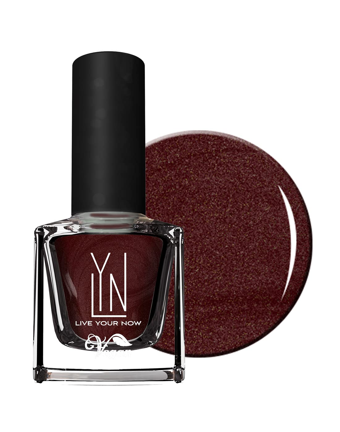 LYN Long Lasting Fast Dry Non Toxic Vegan & Cruelty Free Nail Polish Set - 2 Colors (Let's Toast & Pop Champagne) for Manicures, Pedicures, and Special Occasions