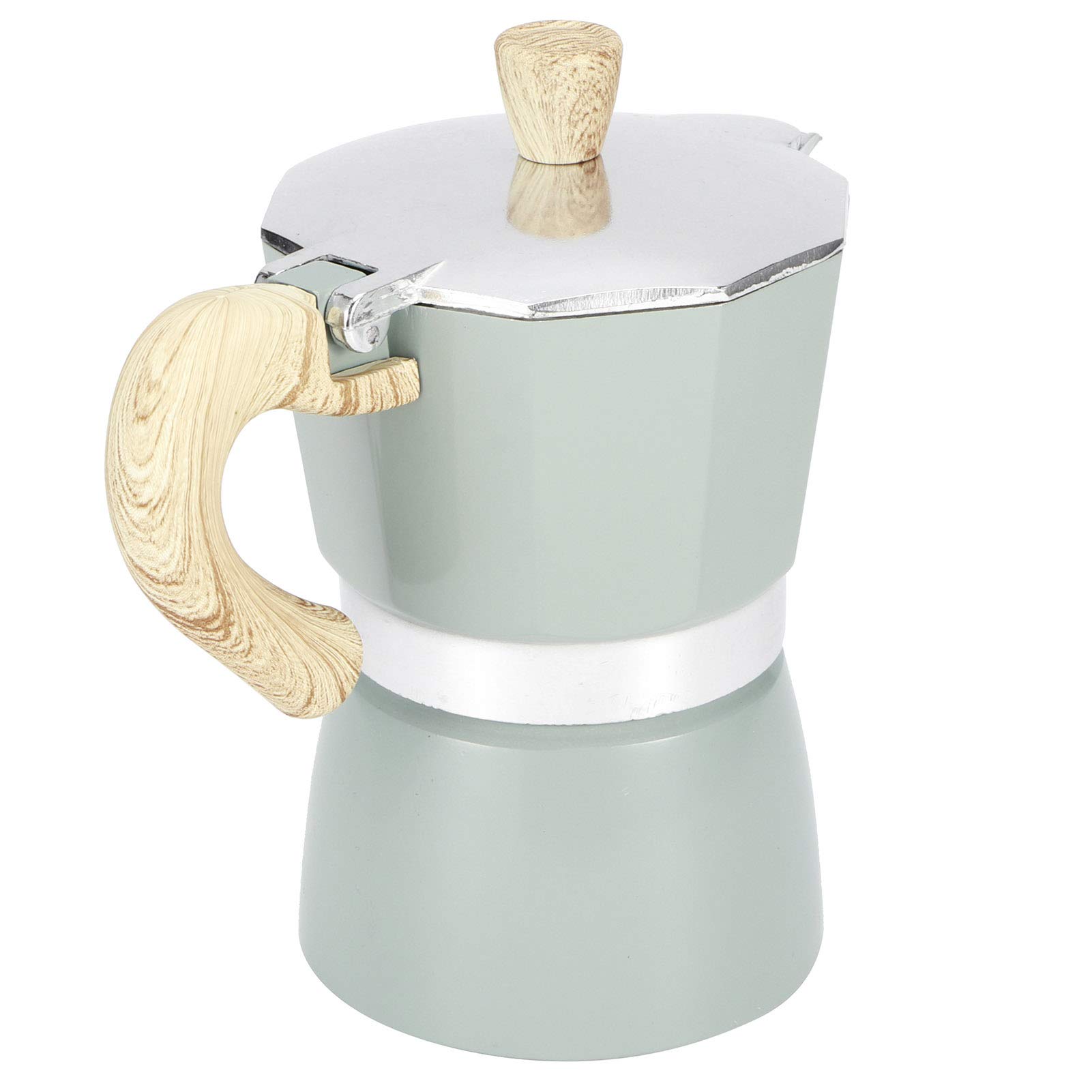 Stovetop Coffee Maker - 300ML Lake Blue Multi-Function Espresso Pot for Home, Office & Coffee Shops | Perfect for Brewing Rich Espresso & Turkish Coffee