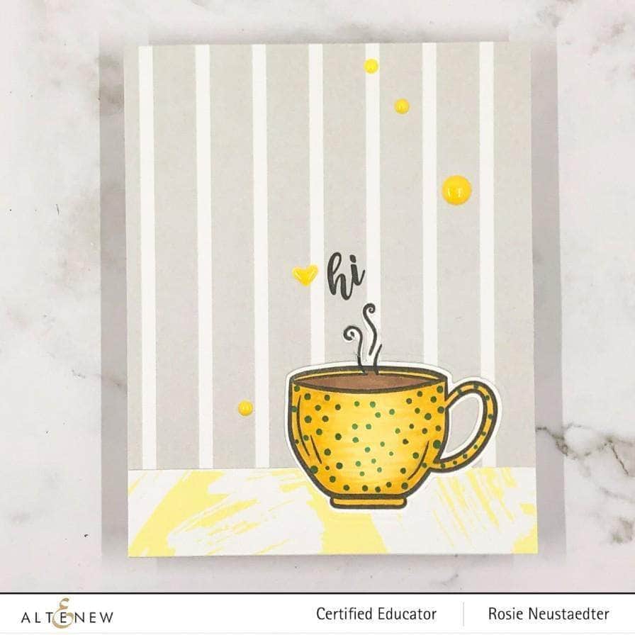Coffee Lover Stamp Set - 10pcs Handmade Rubber Stamps for DIY Scrapbooking, Card Making & Gift Wrapping - Perfect for Coffee-Themed Crafts & Stationery Projects