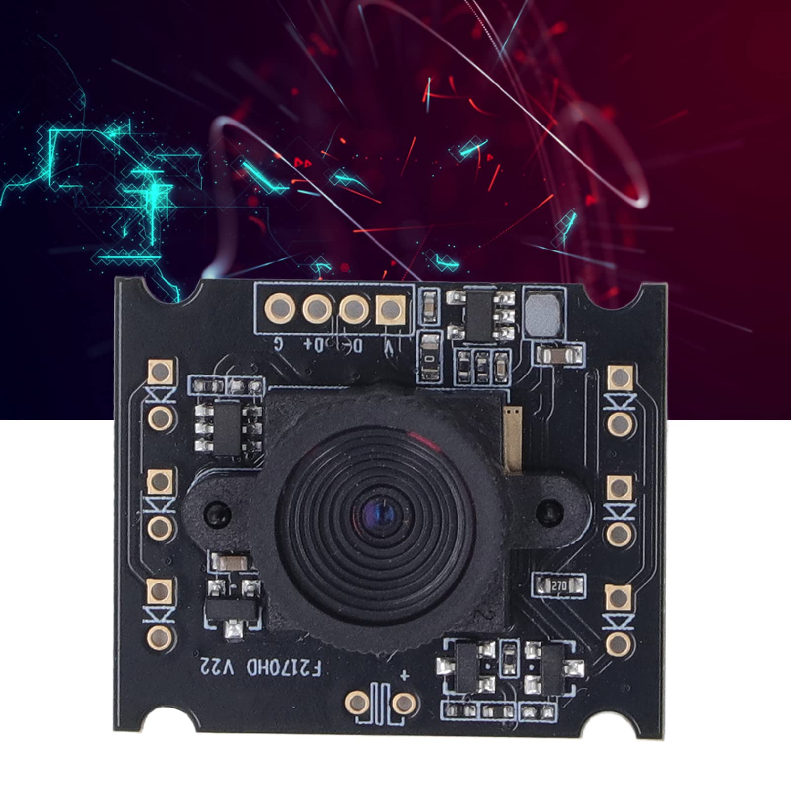 Garosa 2MP HD USB Camera Module with 75° View Angle & Autofocus - Mini Camera Board for Desktop PC, Video Conferencing, Live Streaming & Security Monitoring