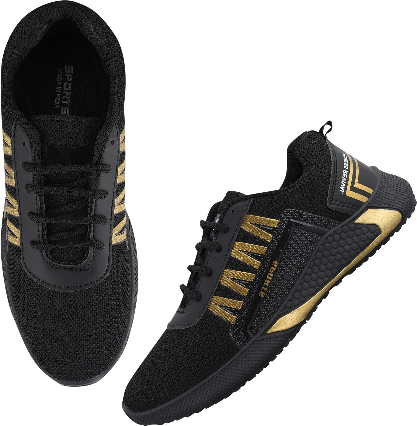 FK-394 Premium Men's Running Shoes - Lightweight Cushioned Athletic Sneakers for Jogging, Training & Gym Workouts - Best for Marathon, Trail & Road Running