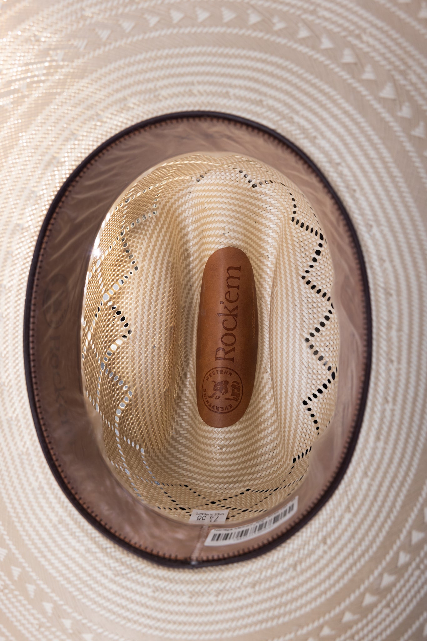 Noriega Malboro 200x Straw Hat - Wide Brim Sun Hat for Men & Women - Breathable Summer Beach Hat for Outdoor, Fishing, Gardening, and Travel