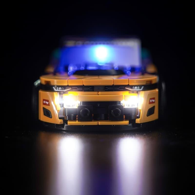 LEGO Speed Champions NASCAR Next Gen Chevrolet Camaro ZL1 76935 Light Kit - LED Building Bricks Accessories for Car Models | Perfect for Night Display & Collector Showcase