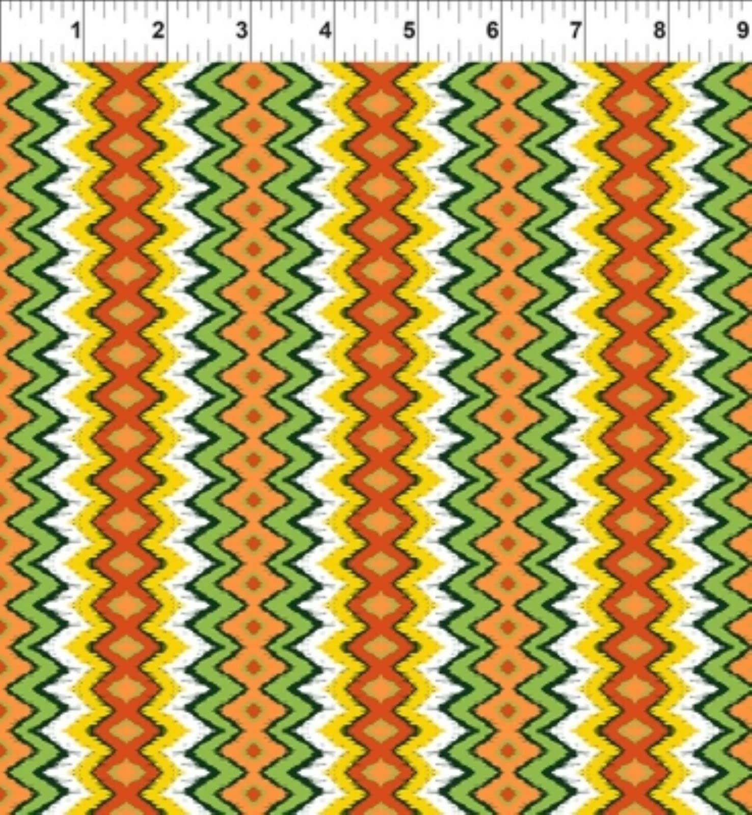 In The Beginning Jungle Friends 10JF 1 Zig Zag Stripe Baby Blanket - Soft Crib Blanket for Newborns & Infants - Perfect for Nursery, Stroller, and Travel