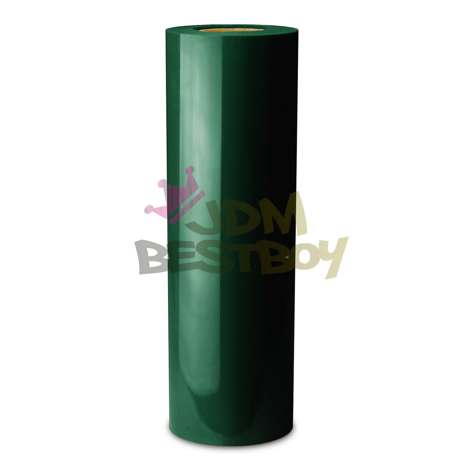 Premium Dark Green Flock Heat Transfer Vinyl (HTV) Sheet - 20