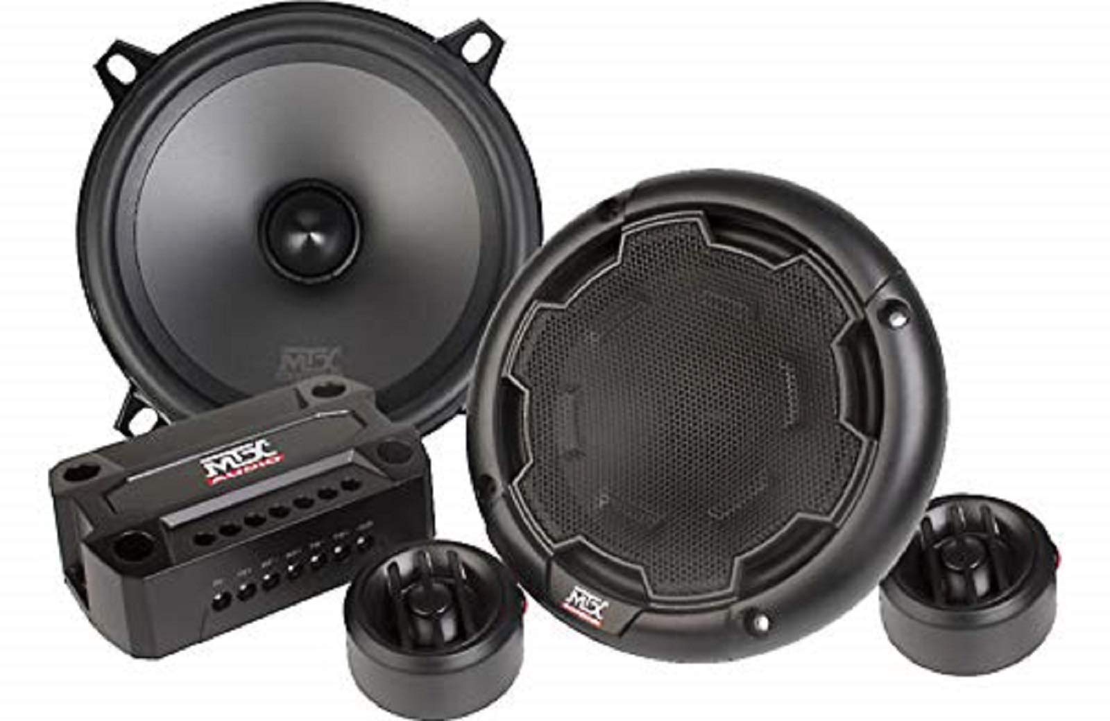 MTX Audio THUNDER51 90-Watt RMS 2-Way Component Speakers Pair - 5.25 Inch Car Audio System for Crystal Clear Sound | Perfect for Car Upgrades & Enhanced Music Experience