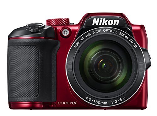 Nikon COOLPIX B500 16MP Digital Camera with 40x Optical Zoom, 1080p Video & Built-in Wi-Fi (Black) - Perfect for Travel, Wildlife Photography & Vlogging