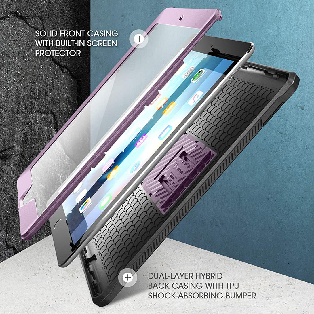 10.2 Inch iPad Unicorn Beetle PRO Rugged Case - Shockproof & Drop Protection - Metallic Purple - Perfect for Outdoor, Construction & Extreme Sports Use