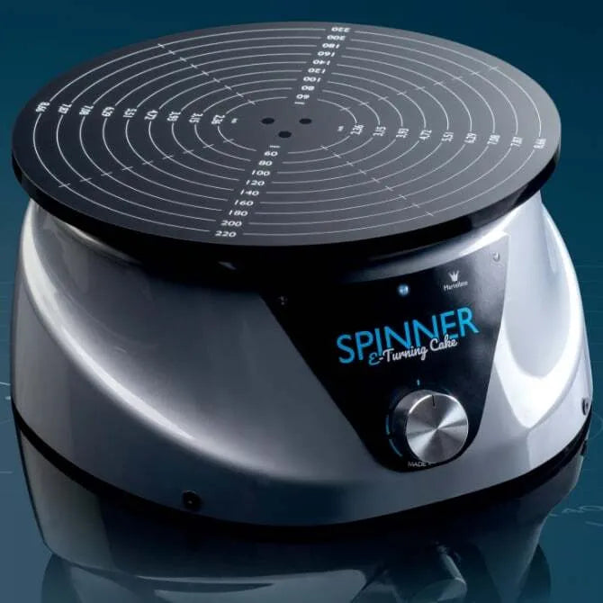 Electric Cake Turntable Spinner - 360° Rotating Cake Decorating Stand for Baking, Icing & Fondant - Perfect for Home Bakers & Professional Cake Decorators